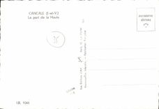 MODERN CARD Cancale the Port of the Swell