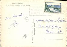 MODERN CARD Cancale the Swell the Port And the Hotels Boats