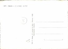 MODERN CARD Cancale With the Swell the Port Boat