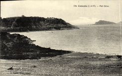 VINTAGE POSTCARD Cancale Brlac Port