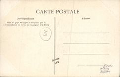 VINTAGE POSTCARD Cancale the Swell Boats