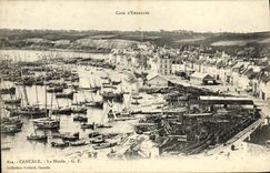 CPA Cancale La Houle Bateaux