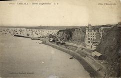 VINTAGE POSTCARD Cancale Duguesclin Hotel