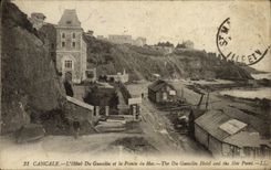 CPA Cancale L Hotel Du Guesclin et la Pointe du Hoc 