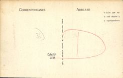 VINTAGE POSTCARD Cancale the Rock of Cancale