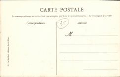 POSTAL Cancale de la VENDIMIA la bahia y la roca