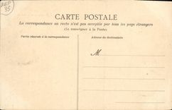 VINTAGE POSTCARD Cancale Cliffs and the Rock