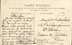 VINTAGE POSTCARD Cancale the Small apprehensive Bather Child Folklore