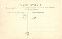 POSTAL Cancale de la VENDIMIA la inflamacion con la vuelta de los barcos de la caravana