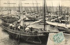 CPA Cancale La Jetee des Huitres Ostreiculture