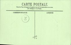 VINTAGE POSTCARD Cancale the Departure of the Baetaux Caravan