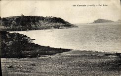 VINTAGE POSTCARD Cancale Briac Port