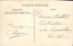 VINTAGE POSTCARD Cancalaises Industries the Net and Knitting TOP