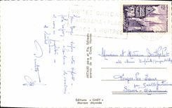 MODERN CARD Cancale the beach hotels parks the rocks Ostreiculture