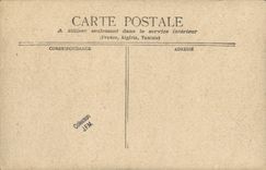 CPA Cousez vite et bien avec l aiguille scientifique Cancale Bateaux 