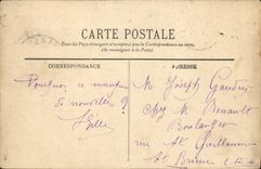 VINTAGE POSTCARD Cancale Parks with Oysters