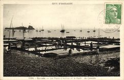 CPA Cancale Les Parcs a Huitres et Roch de Cancale Ostreiculture