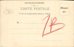 CPA Cancale Le rocher Bateaux