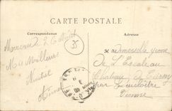 VINTAGE POSTCARD Cancale the Castle of Brulee Barb and the Dimension