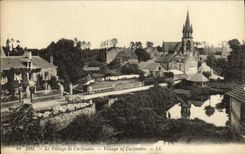 VINTAGE POSTCARD Fraud the Village of Carfantin