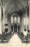 CPA Cesson Interieur de l Eglise 
