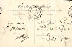 VINTAGE POSTCARD Cesson a Boating on the Unpleasant one