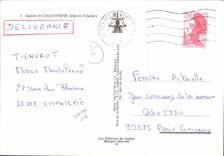 CPA Eglise de Chantepie