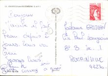 MODERN CARD La Chapelle in Filtzmeens