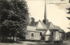 VINTAGE POSTCARD La Chapelle Bouexic L Church