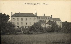 VINTAGE POSTCARD Chateaubourg L Old people s home