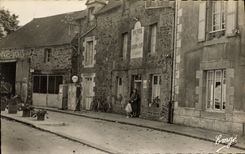 CPM Chateauneuf d Ille Vilaine Hotel du Lion d Or 