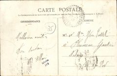 VINTAGE POSTCARD Chateauneuf of Brittany Ruins of the Old Castle