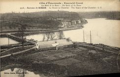 VINTAGE POSTCARD Surroundings of Dinan the Rancid one in Chatelier