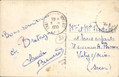 VINTAGE POSTCARD Chatillon In Vendelais Seen from Of the Bridge Of the Rocks