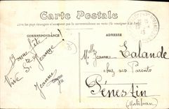 VINTAGE POSTCARD Chatillon In Vendelais Panorama Taken Of the Careers