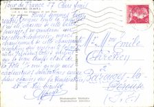 MODERN CARD Combourg the Castle And Its Park Seen Air