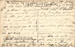 VINTAGE POSTCARD Combourg Castle and L Pond