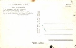 MODERN CARD Combourg Seen D Together