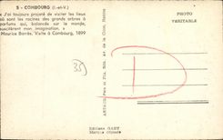 MODERN CARD Combourg Seen D Castle Unit
