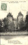 VINTAGE POSTCARD Combourg the Castle East coast the Tower of More