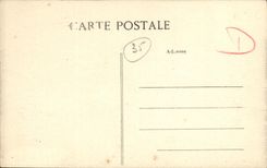 VINTAGE POSTCARD Combourg Castle Pond and View Cows