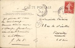CPA Combourg Le Chateau Etang
