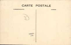 VINTAGE POSTCARD Combourtille the Sacring Heart