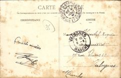 POSTAL Cormier Bovel de la VENDIMIA