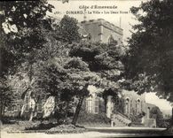 CPA Dinard La Villa Les deux rives