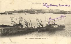 La POSTAL De Dinard L de la VENDIMIA llego del barco de la cuba