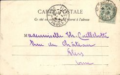 La POSTAL De Dinard L de la VENDIMIA llego del barco de la cuba