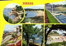 CPM Dinard Ville Fleurie