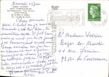 POSTAL MODERNA Dinard dimensiona la esmeralda de D el termino