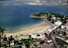 CPM Dinard Cote D Emeraude La Plage de L Ecluse Vue Generale